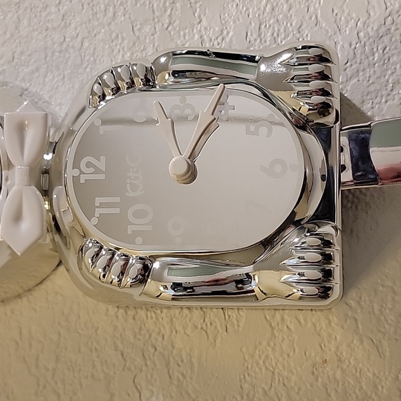 Millennium Kit-Cat Klock Rarest Kit Cat clock Chrome - Picture 2 of 5